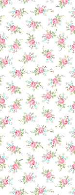 Rolgordijn voor het raam Rozen