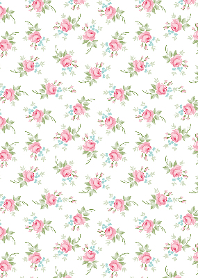 Rolgordijn voor het raam Rozen