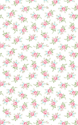 Rolgordijn voor het raam Rozen