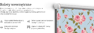 Rolgordijn verduisterend Rozen