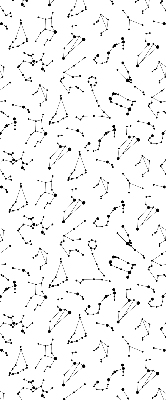 Rolgordijn voor het raam Sterrenbeelden