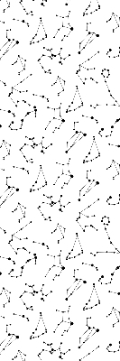 Rolgordijn voor het raam Sterrenbeelden