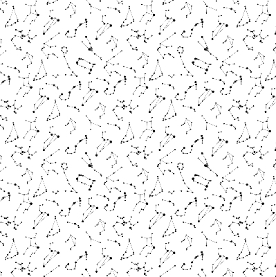 Rolgordijn voor het raam Sterrenbeelden