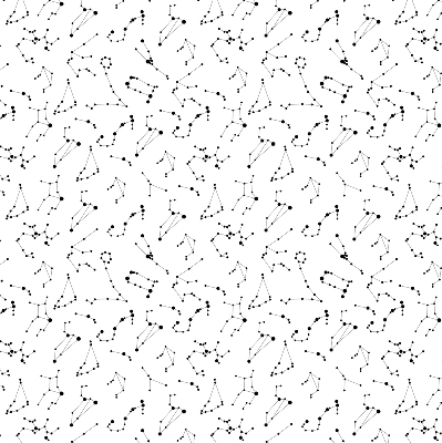 Rolgordijn voor het raam Sterrenbeelden