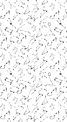 Rolgordijn voor het raam Sterrenbeelden