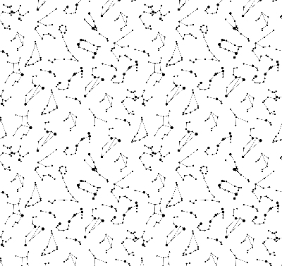 Rolgordijn voor het raam Sterrenbeelden