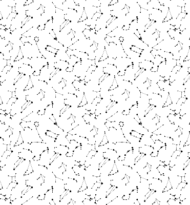 Rolgordijn voor het raam Sterrenbeelden