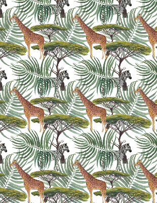 Rolgordijn verduisterend Dieren en bomen