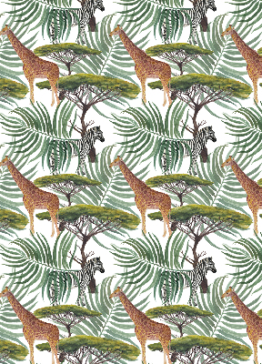 Rolgordijn verduisterend Dieren en bomen