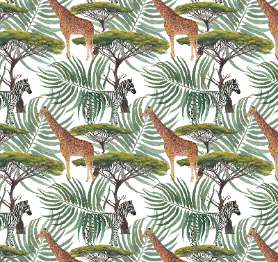 Rolgordijn verduisterend Dieren en bomen