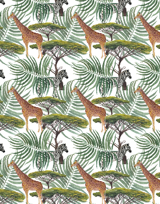 Rolgordijn verduisterend Dieren en bomen