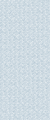 Rolgordijn voor het raam Halve cirkel