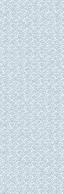 Rolgordijn voor het raam Halve cirkel