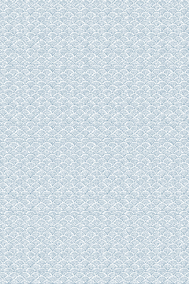 Rolgordijn voor het raam Halve cirkel