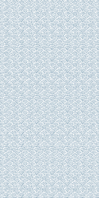 Rolgordijn voor het raam Halve cirkel