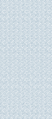 Rolgordijn voor het raam Halve cirkel