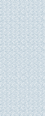 Rolgordijn voor het raam Halve cirkel