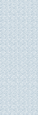 Rolgordijn voor het raam Halve cirkel