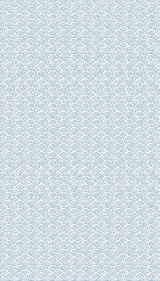 Rolgordijn voor het raam Halve cirkel