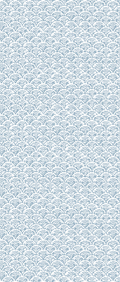 Rolgordijn voor het raam Halve cirkel