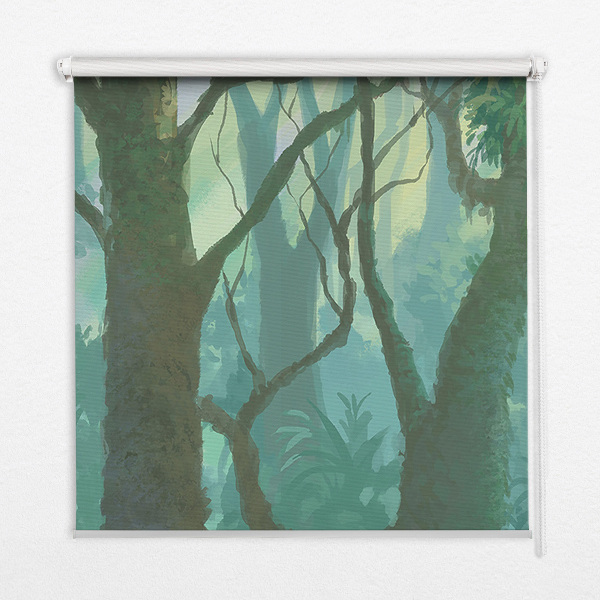 Rolgordijn verduisterend Bomen