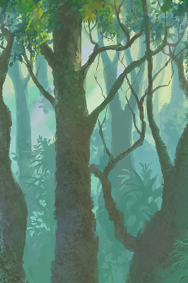 Rolgordijn verduisterend Bomen