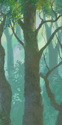 Rolgordijn verduisterend Bomen