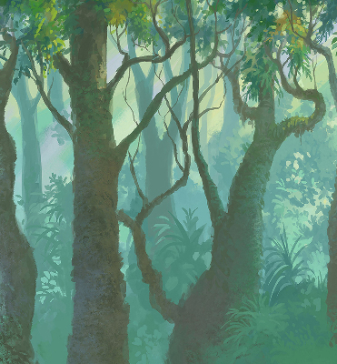 Rolgordijn verduisterend Bomen