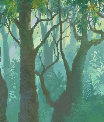 Rolgordijn verduisterend Bomen