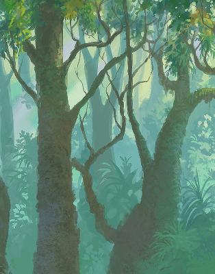 Rolgordijn verduisterend Bomen