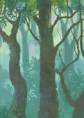 Rolgordijn verduisterend Bomen