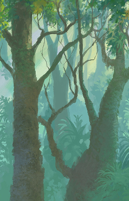 Rolgordijn verduisterend Bomen