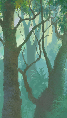 Rolgordijn verduisterend Bomen