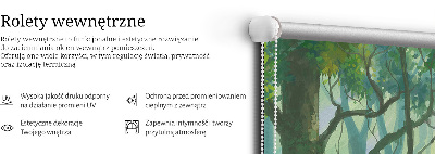 Rolgordijn verduisterend Bomen