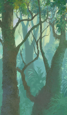 Rolgordijn verduisterend Bomen