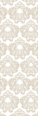 Rolgordijn voor het raam Beige patroon