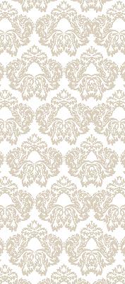 Rolgordijn voor het raam Beige patroon