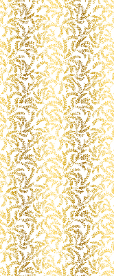 Rolgordijn voor het raam Gouden takken