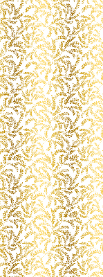 Rolgordijn voor het raam Gouden takken