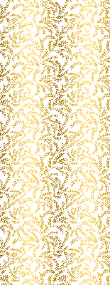 Rolgordijn voor het raam Gouden takken