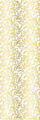 Rolgordijn voor het raam Gouden takken