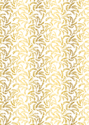 Rolgordijn voor het raam Gouden takken