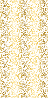 Rolgordijn voor het raam Gouden takken