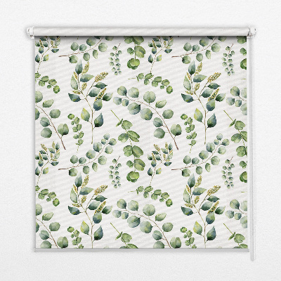 Rolgordijn verduisterend Groene twijgen