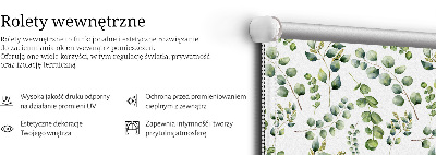 Rolgordijn verduisterend Groene twijgen