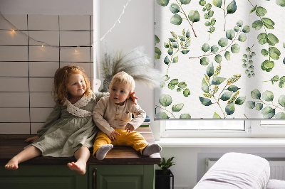 Rolgordijn verduisterend Groene twijgen