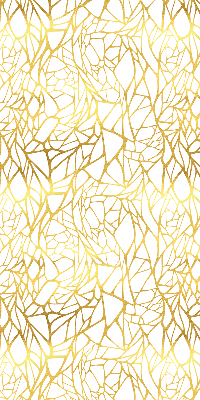 Rolgordijn voor het raam Geel patroon