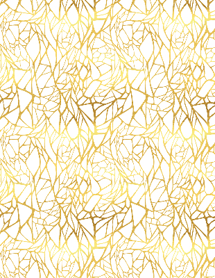 Rolgordijn voor het raam Geel patroon