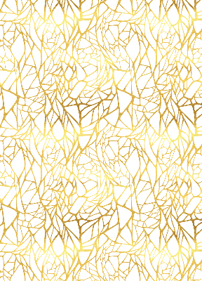 Rolgordijn voor het raam Geel patroon