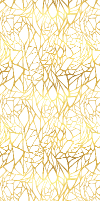 Rolgordijn voor het raam Geel patroon